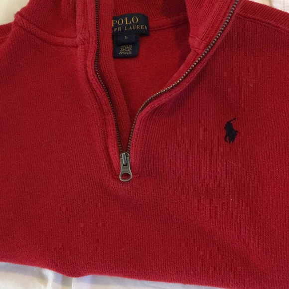 Other - Polo Ralph lauren zip up sweater boys size 5